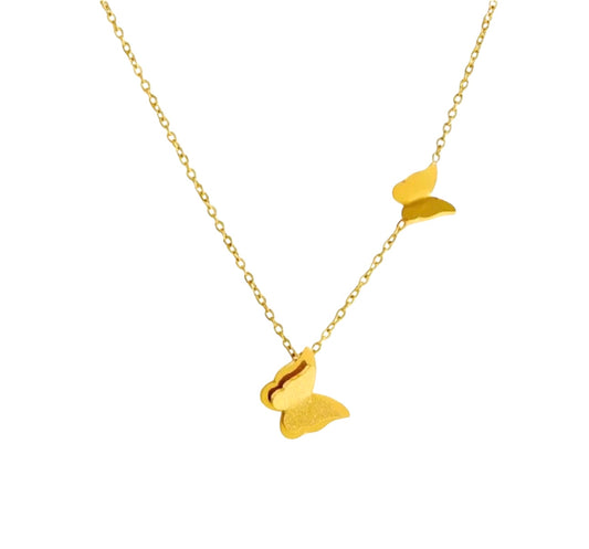 Butterfly Duo Necklace